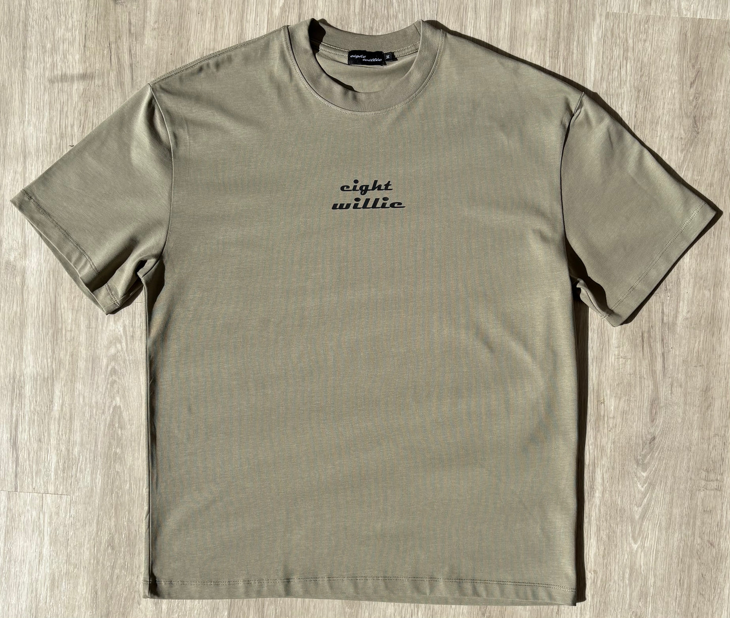 Eight Willie Khaki Tee