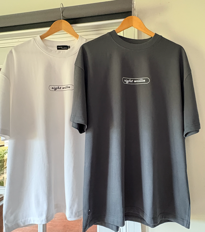 Eight Willie Staple Tee - Grey