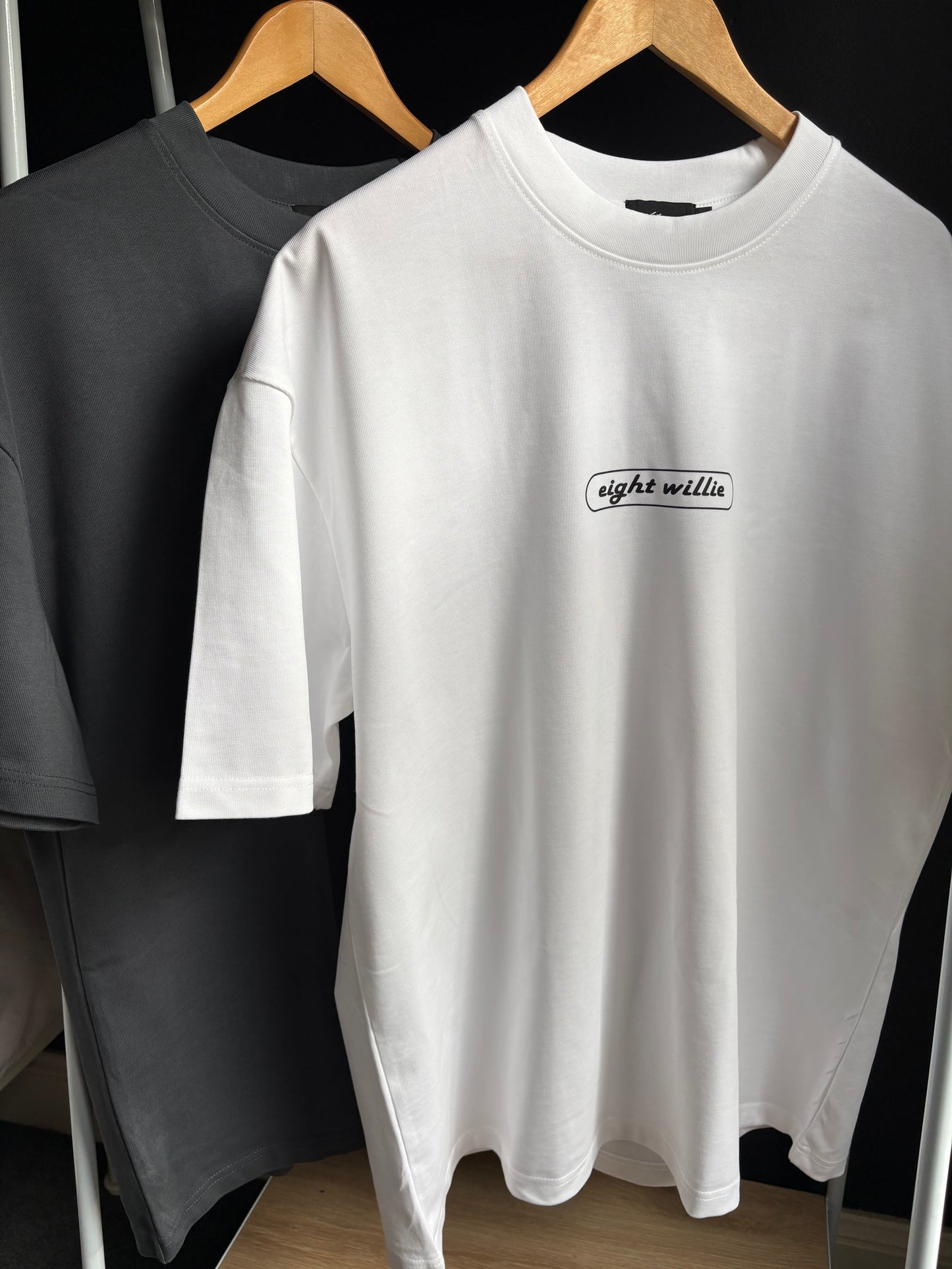 Eight Willie Staple Tee - White